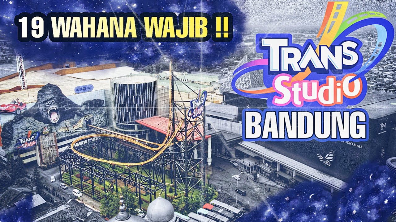 TRANS STUDIO BANDUNG : 19 Wahana Wajib Coba !! di Theme Park TSM