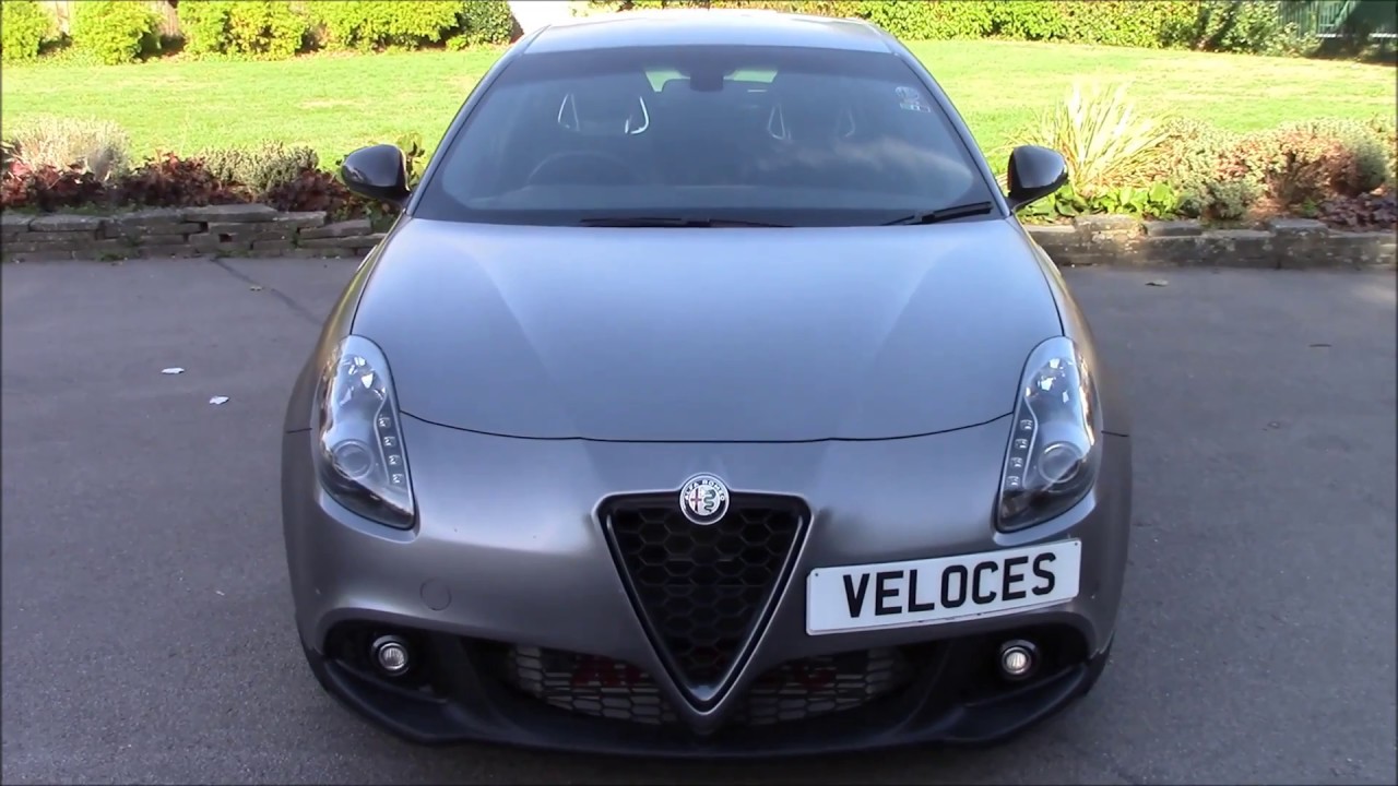 MATT GREY ALFA ROMEO GIULIETTA 1750TBI WITH ASCARI TUNING EXHAUST + SOUND
