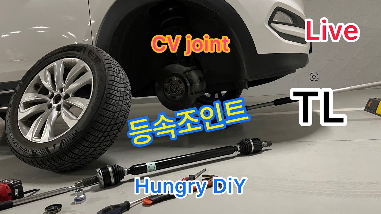 LIVE Hungry DiY, 올뉴투싼 보조석 등속조인트