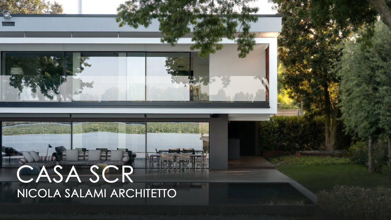 La ristrutturazione di una casa fronte lago con uno stile moderno - Nicola Salami Architetto