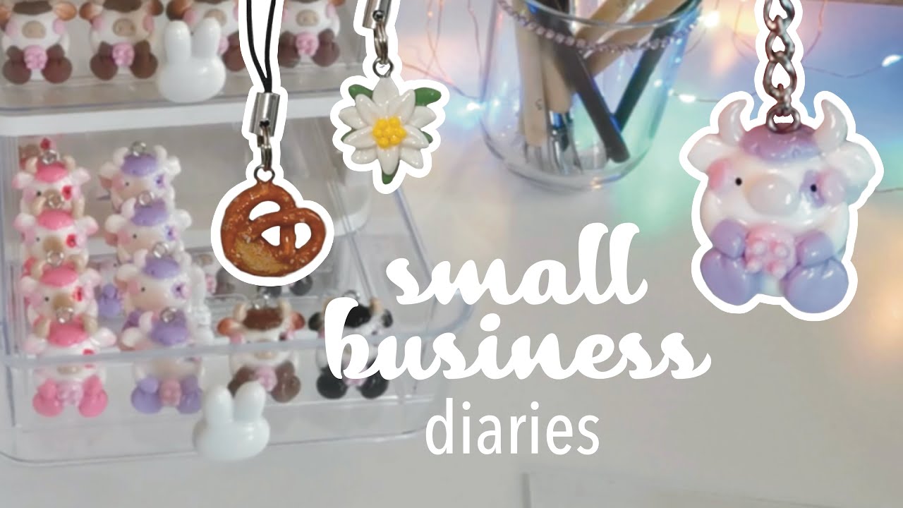 small business diaries ❀ productive days ❀ sculpting, glazing & packing 60+ items