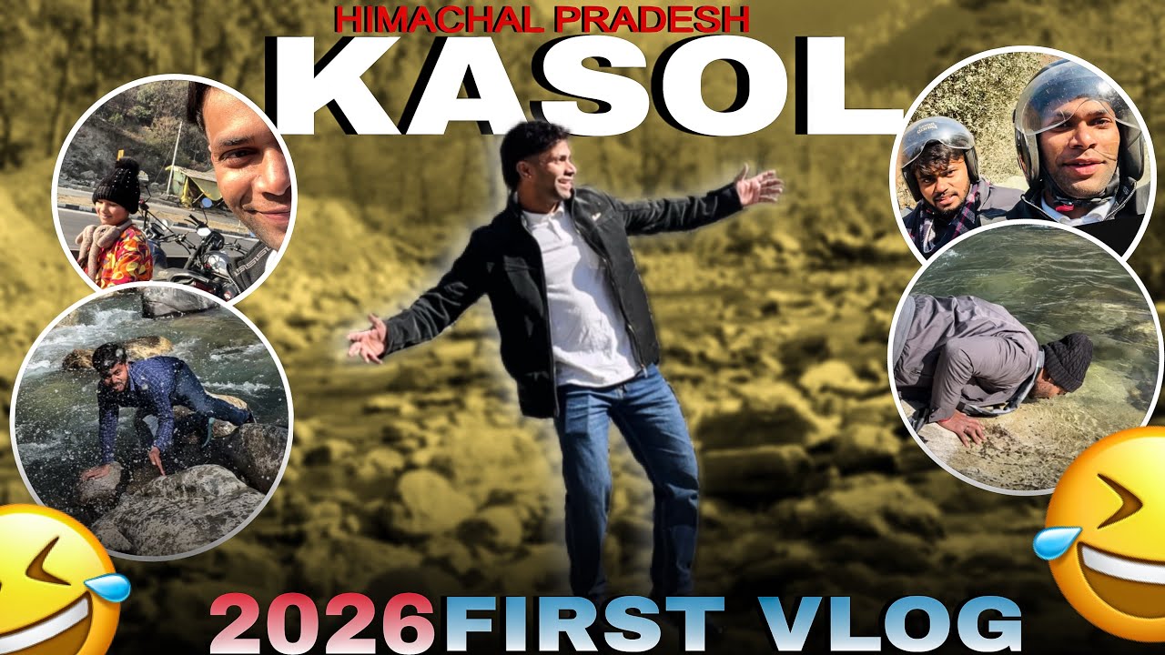 Kasol trip vlog // 2026 ka pehla ￼first video / part-1