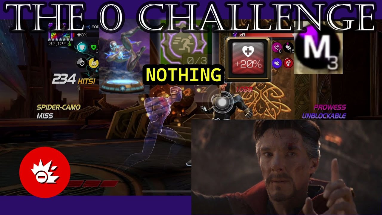 0 SPECIALS 1 MASTERY 0 CHALLENGE | Miles Soloed 8 Bars Coliseum Havok | Marvel Contest of Champions