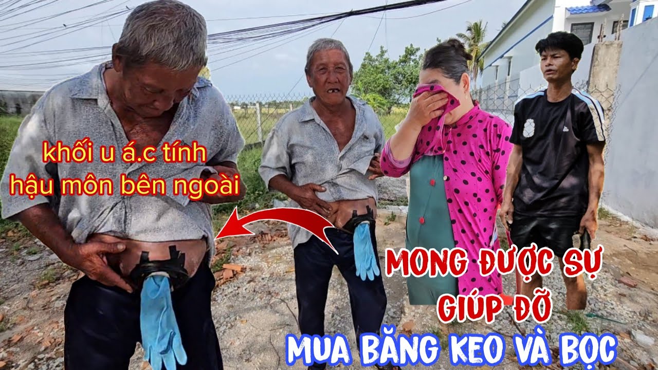 Cần giúp !Chú LẾN 71 tuổi mắc căn bệnh hiểm nghèo cần ít đỉnh mua băng keo và bọc #gocnhosoctrang24h
