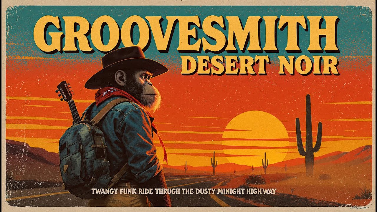 Moody Western Lo-Fi | Twangy Guitar & Chill-Funk Flow #groovesmith #music