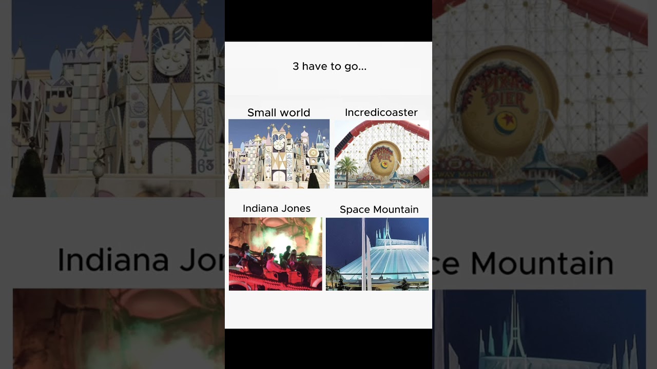 Download MouseWait to not have to make hard decisions like these on your Disney trip :) (link in bio