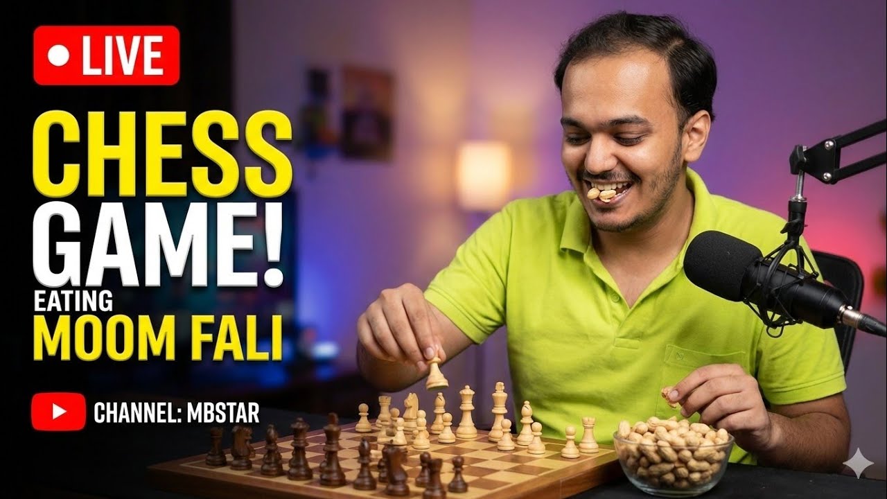 Moom Fali Aur Chess Game -Live