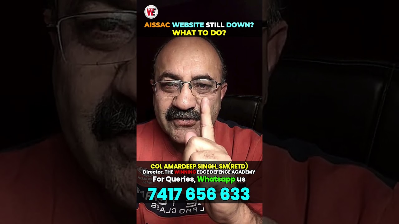 AISSAC Website Down? What Parents Must Do NOW | AISSEE E Counselling 2026