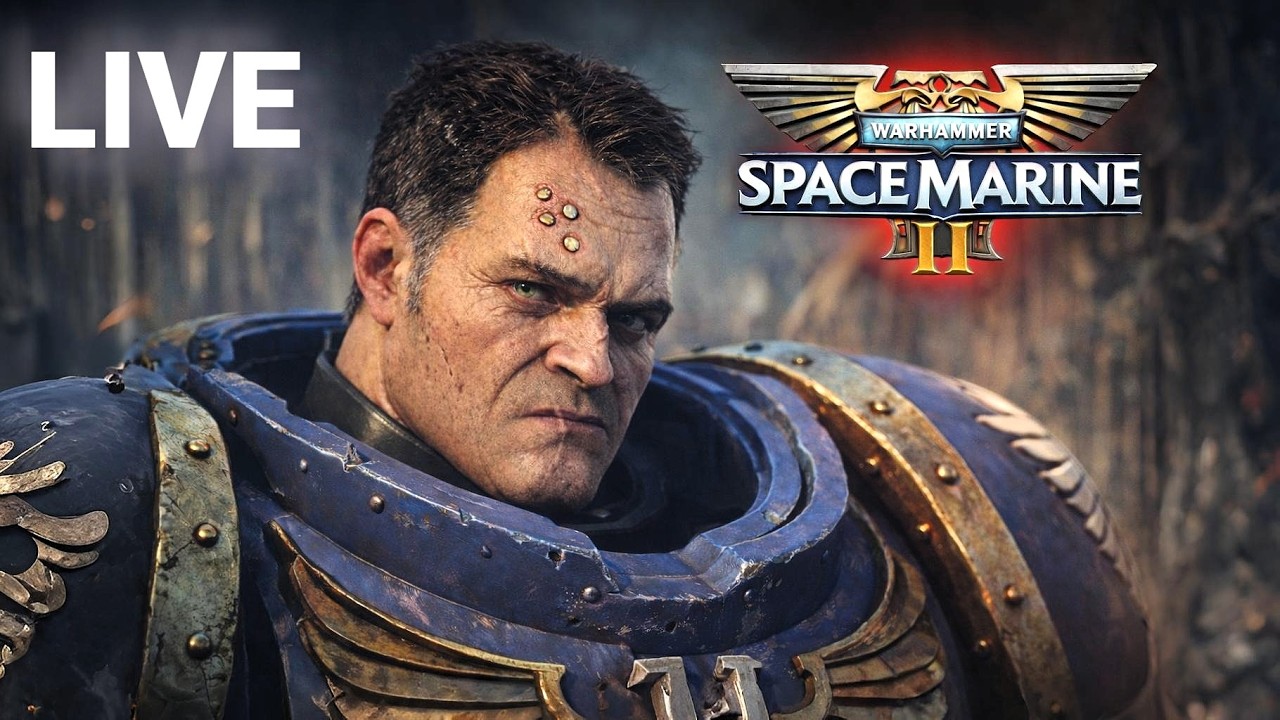 🔴 LIVE: Space Marine 2 – Ultimate War & Chaos Unleashed!