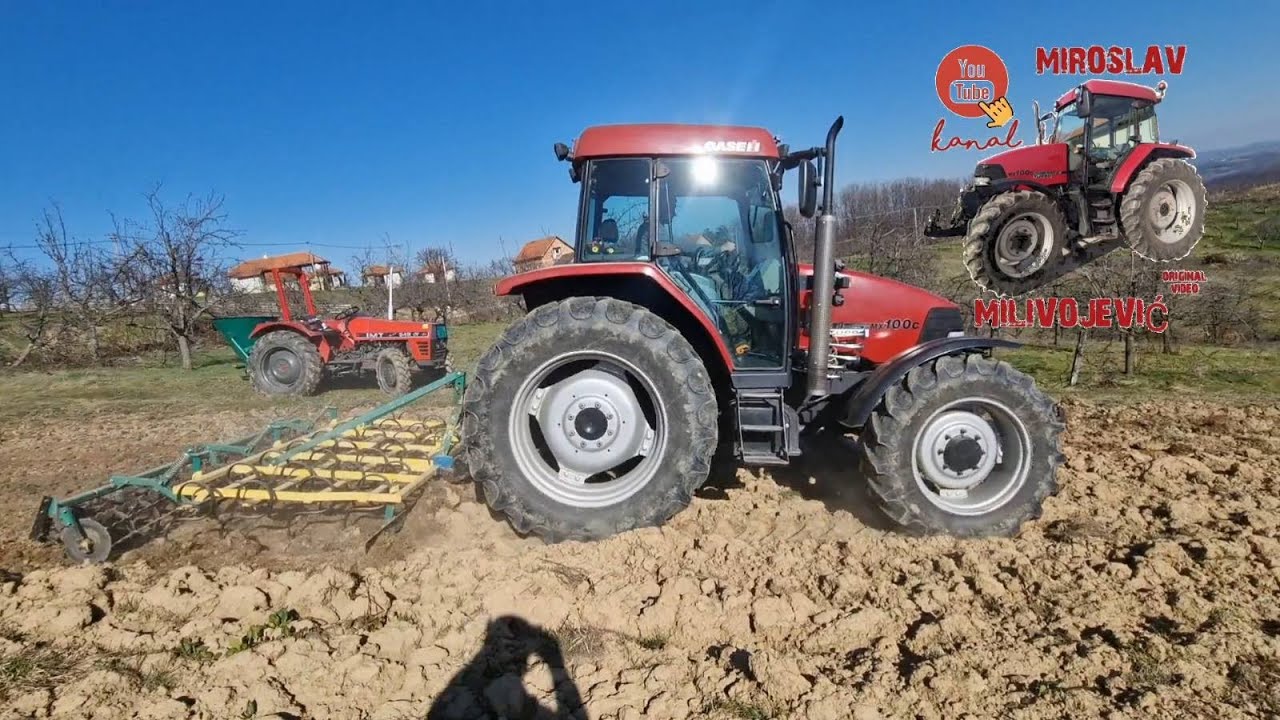 Setva zobi, stočnog graška i grahorice sa CASE MX 100C