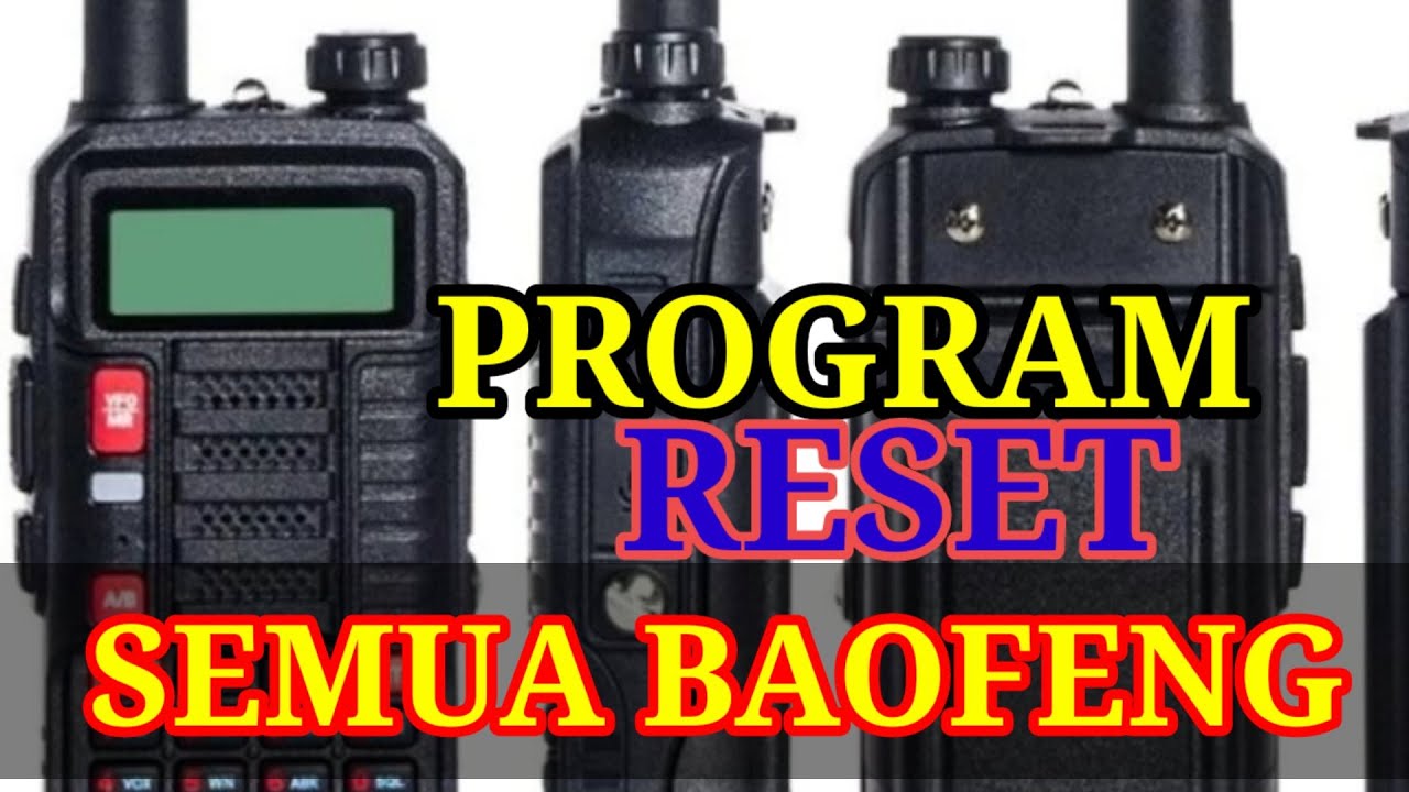 Program & Reset Baofeng UV10R, UV82, UV5, UV6 dll
