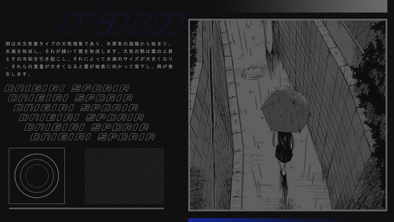 Onigiri & SPORIA - Rain