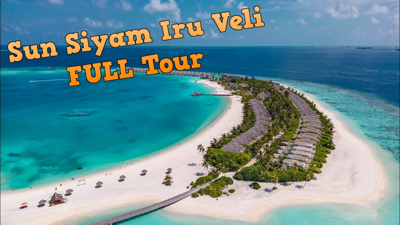 Sun Siyam Iru Veli Maldives FULL In-depth Tour (5 Star Island Resort Dhaalu Atoll)