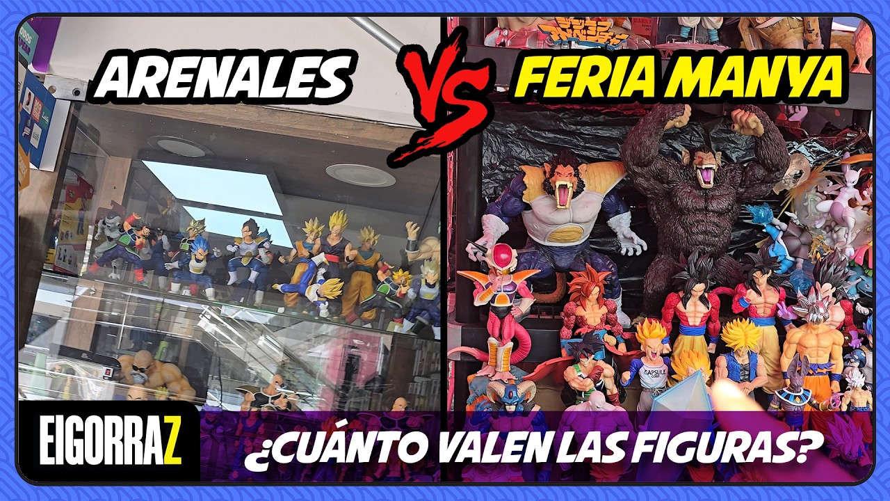 ¿CÚANTO VALE UNA FIGURA EN ARENALES VS LA FERIA MANYA? VISITANDO 2 LUGARES MÁS OTAKUS EN PERÚ