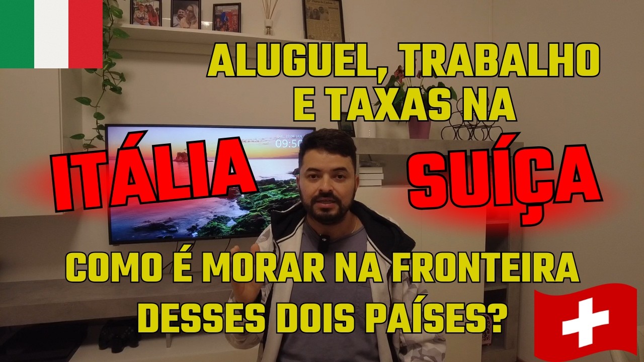 TRABALHAR NA SUIÇA E MORAR NA ITÁLIA, VOU TE EXPLICAR TUDO NESSE VIDEO.