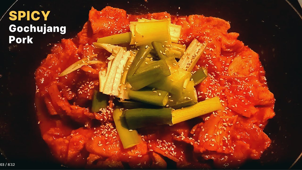 Spicy Gochujang Pork Bulgogi