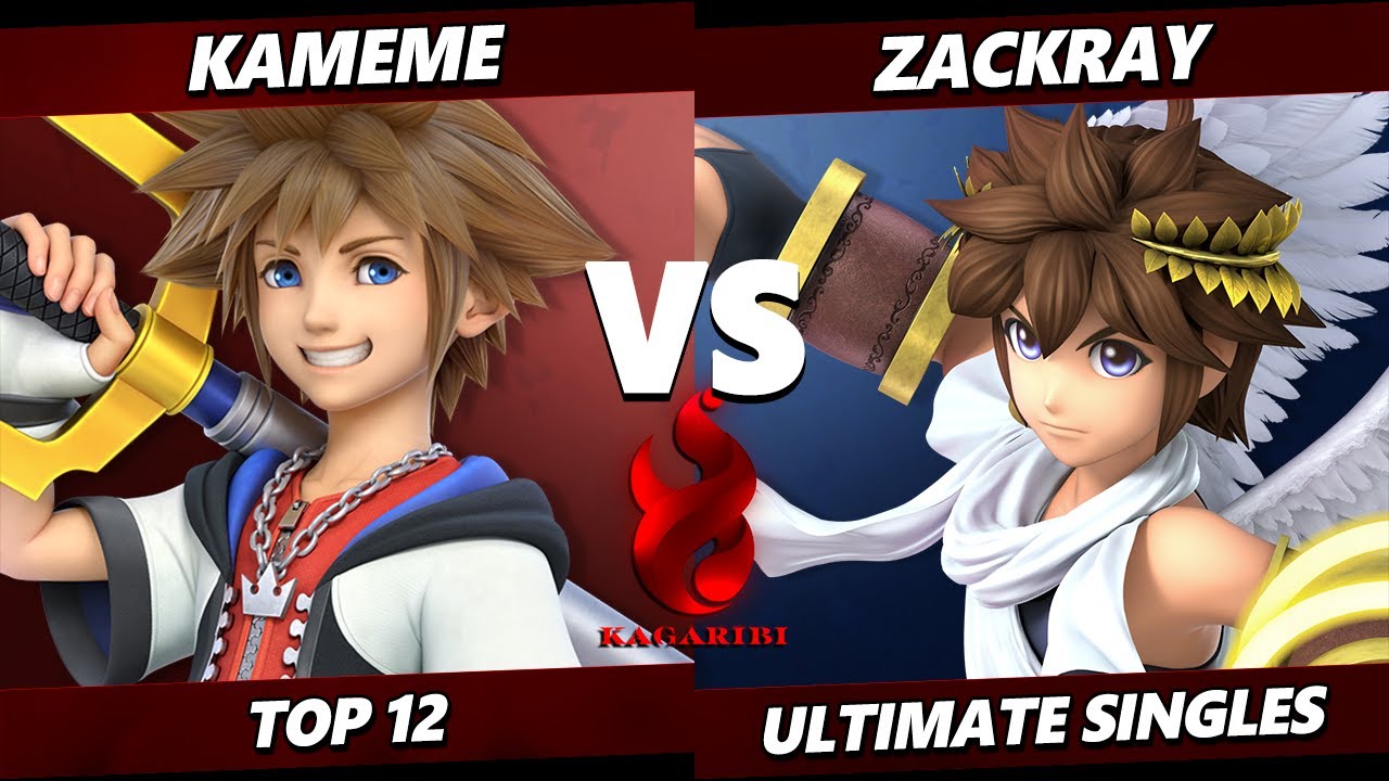 Kagaribi 9 - Kameme (Sora) Vs. Zackray (Pit) SSBU Ultimate Tournament