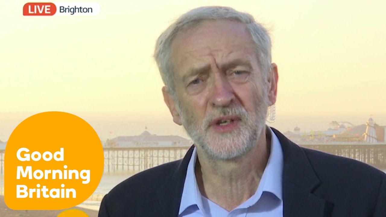 Jeremy Corbyn On His Labour Leader Speech And Views On Syria | Good Morning Britain