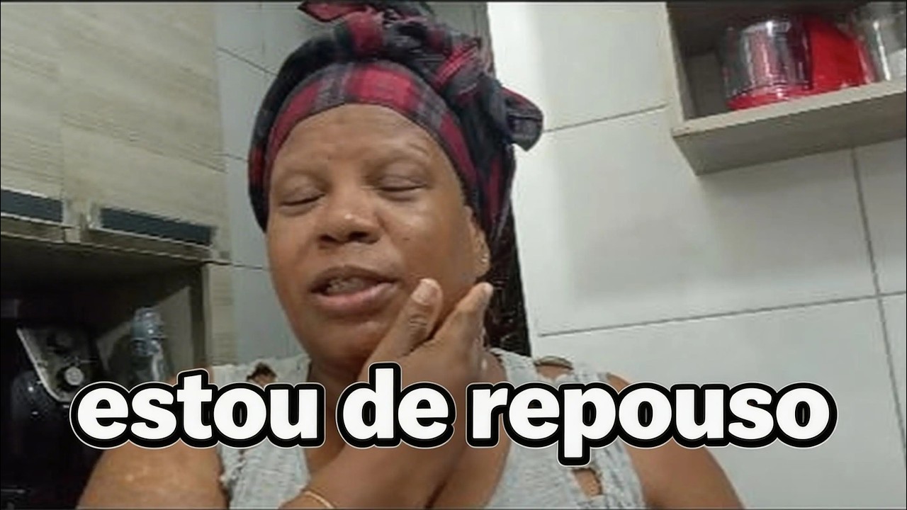 Estou fazendo repouso pra melhorar