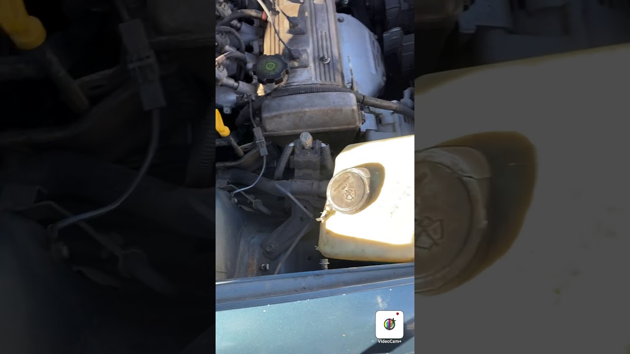 1995 Toyota Corolla Water Pump Bypass Hose Replacement