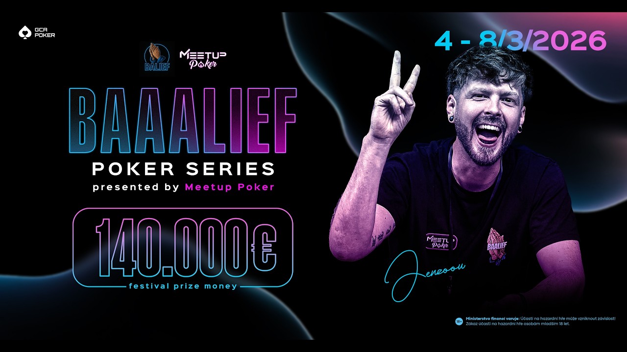 Jenzoou is in the House| Baaalief Main Event Final Day | Live aus dem GCA Pokerfloor. !Paul Panther