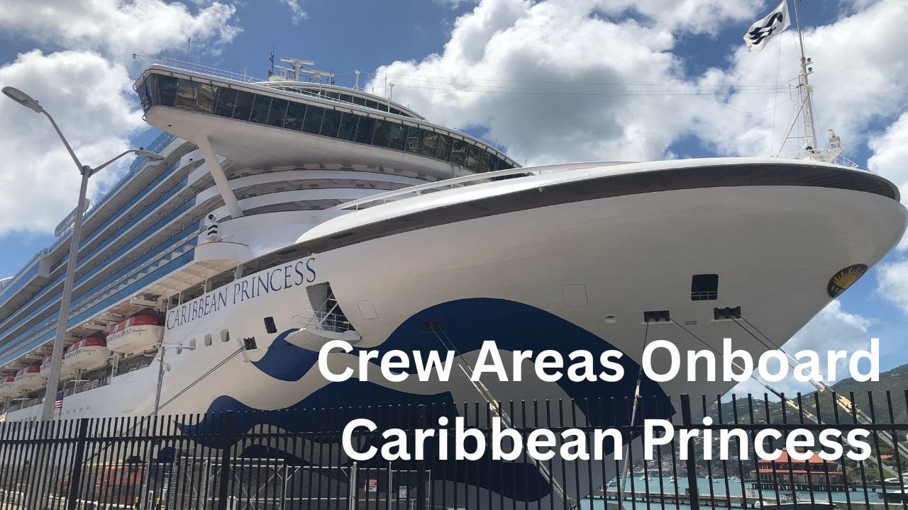 Зоны отдыха экипажа на борту лайнера Caribbean Princess