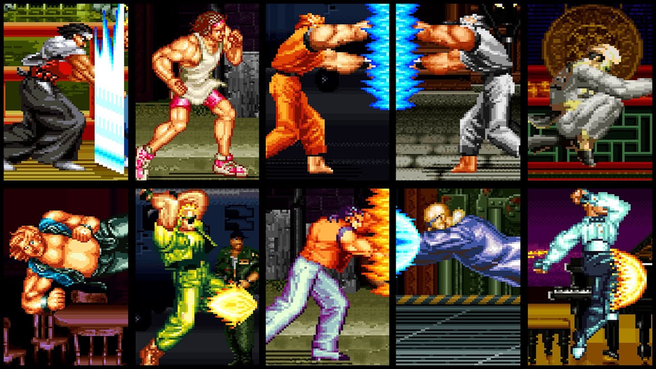 Art of Fighting - All Super & Desperation Attacks