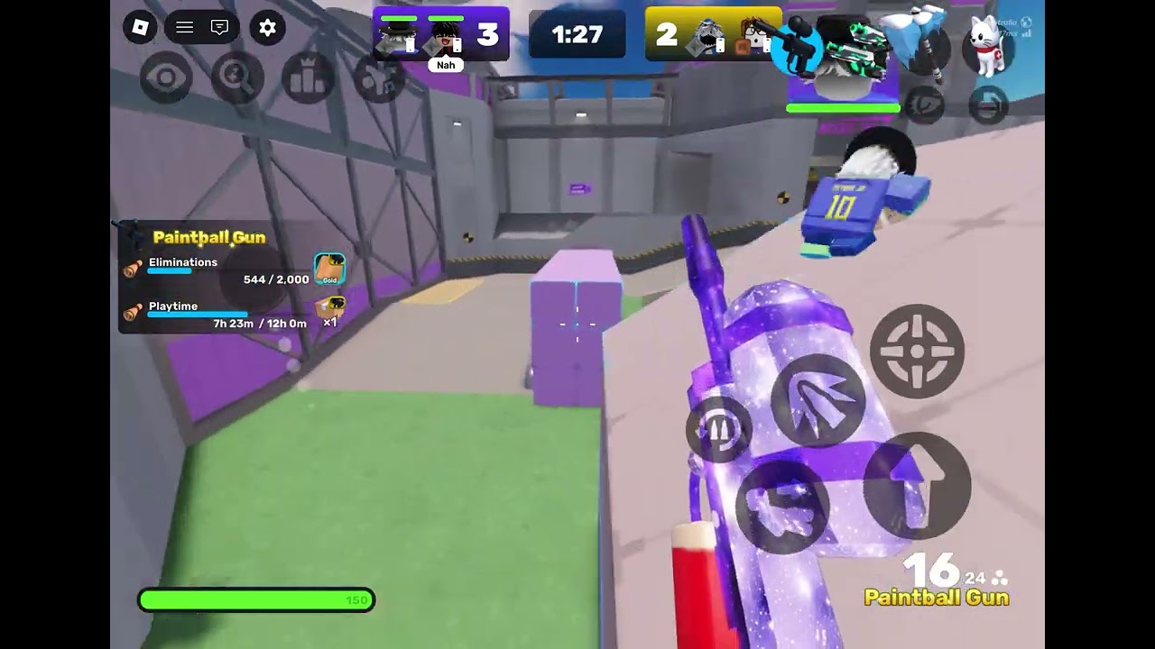 Me beating a level 523 in rivals