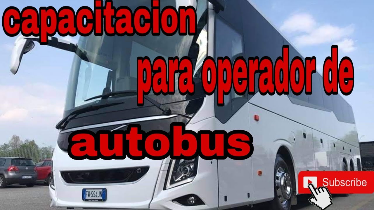 capacitacion para operadores de autobus
