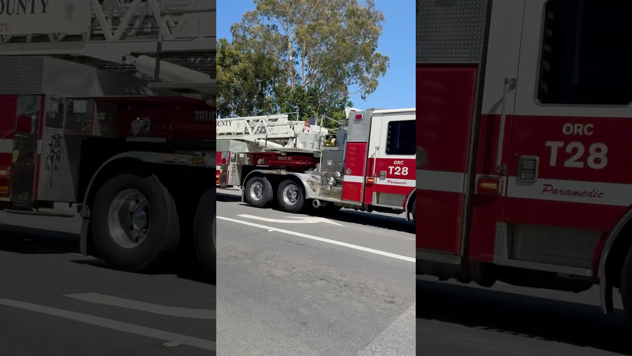 Sound Up! Aerial Ladder Fire Truck Hook And Apparatus #firetruck #truck #automobile #fireapparatus