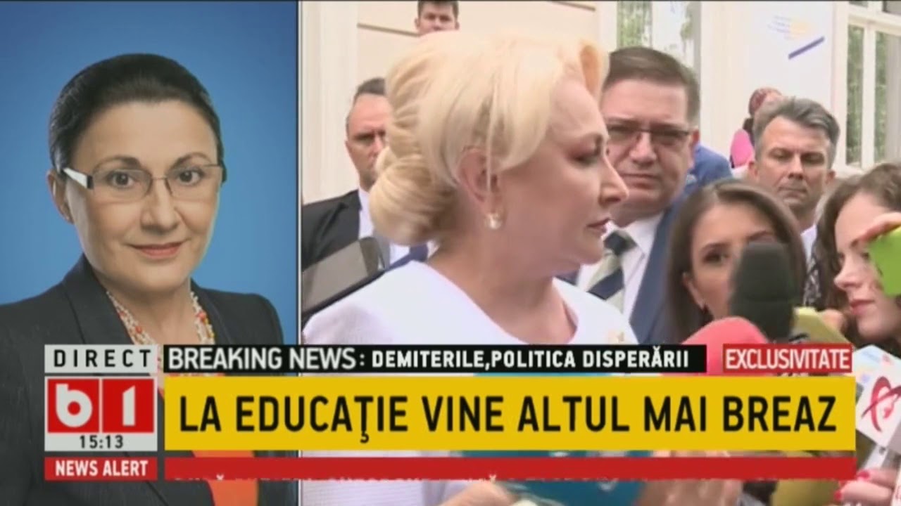 Ecaterina Andronescu, ÎN DIRECT PE B1 TV, despre DEMITERE: LA ACEST LUCRU MĂ AȘTEPTAM DE MULT TIMP