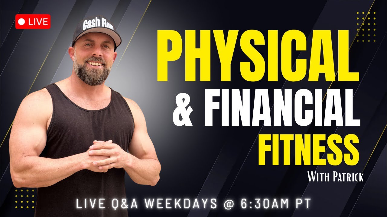 🔥LIVE Q&A - Lift and Learn - Tell me abut YOU!  Physical & Financial Fitness with Patrick
