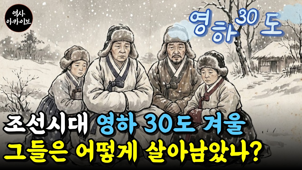 400년 전 빙하기, 이름 없는 백성들이 겨울을 이긴 방법 ㅣ 조선시대겨울나기 ㅣ 당신이 몰랐던 조선의 겨울