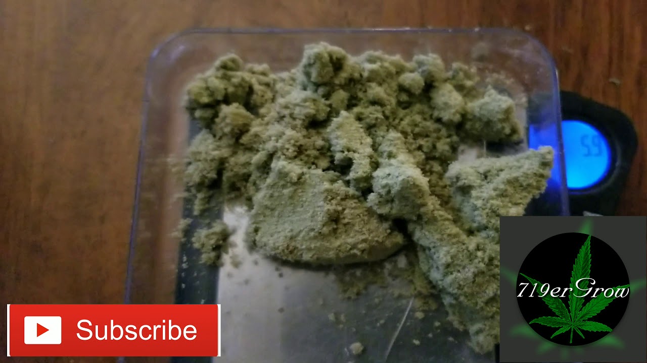 Making Rosin With Hair Sraightener