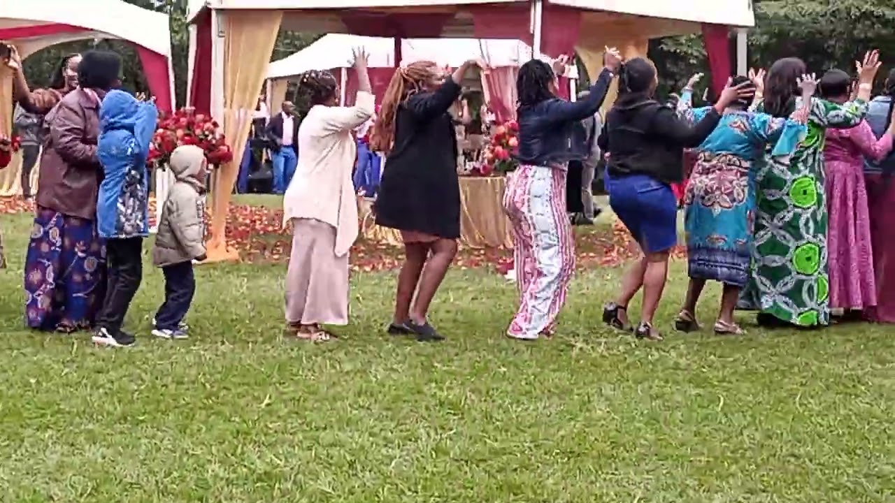 Dancing show at wedding