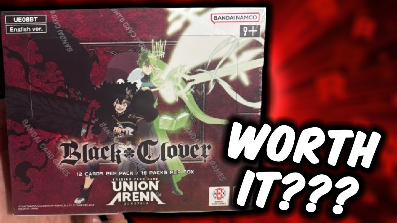 Стоят ли коробки с усилителями Black Clover от Union Arena того???