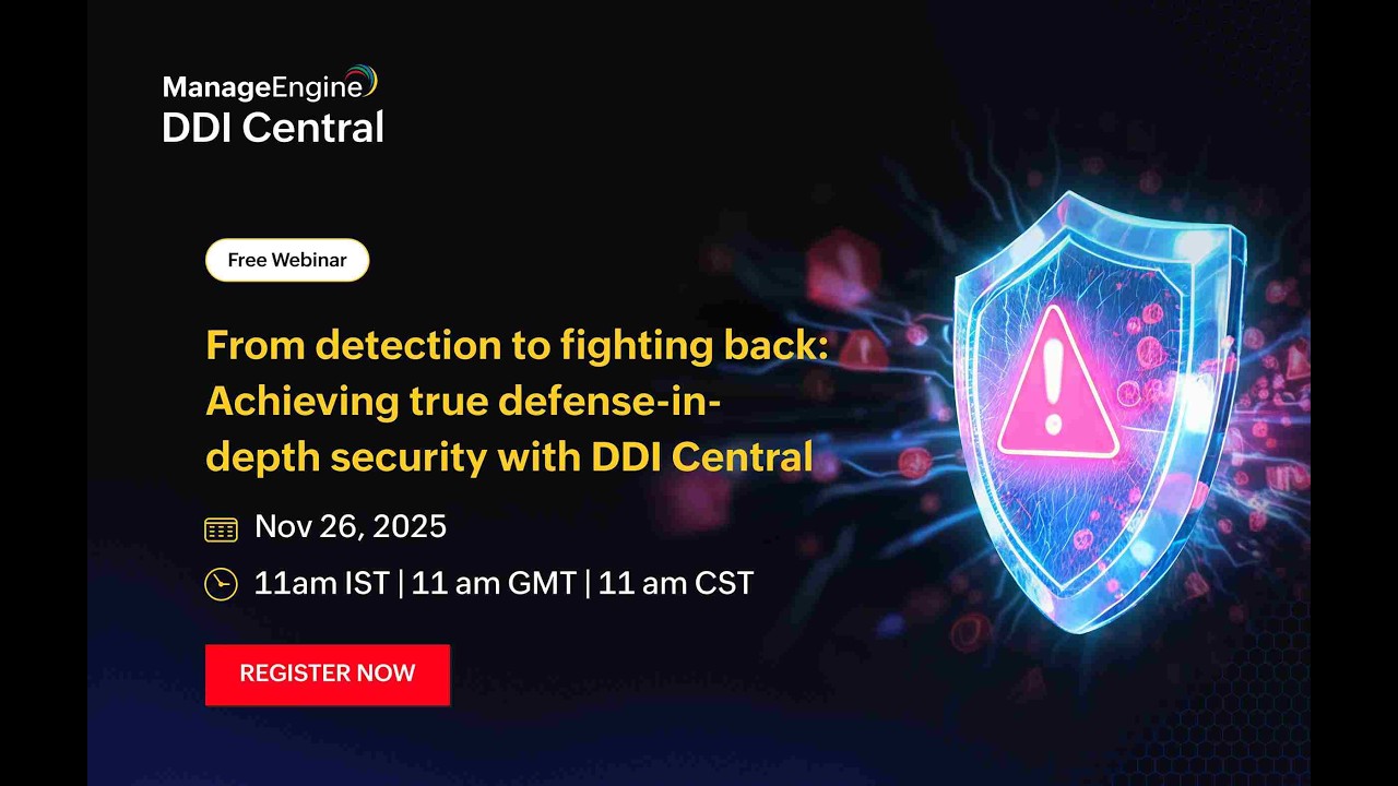 From detection to fighting back: Achieving true defense-in-depth security with DDI Central