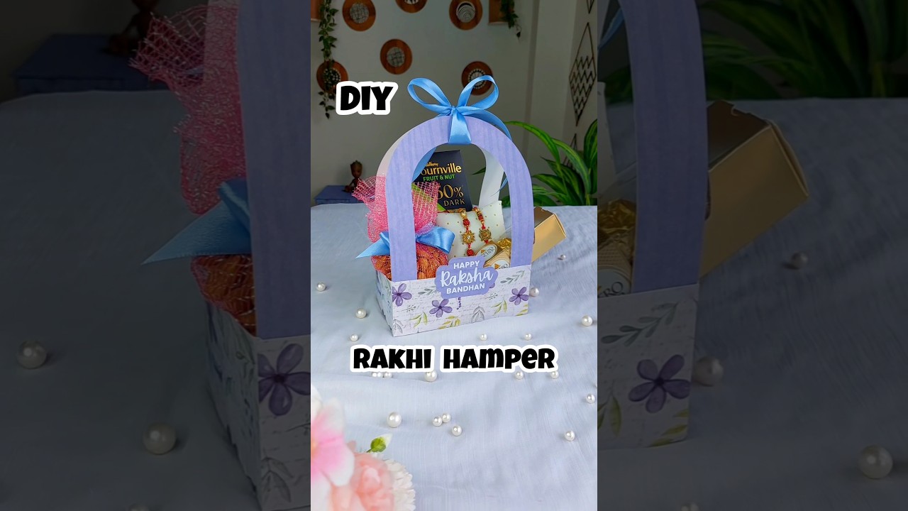 Raksha Bandhan Hamper DIY #rakhi #rakshabandhan #diy #gift