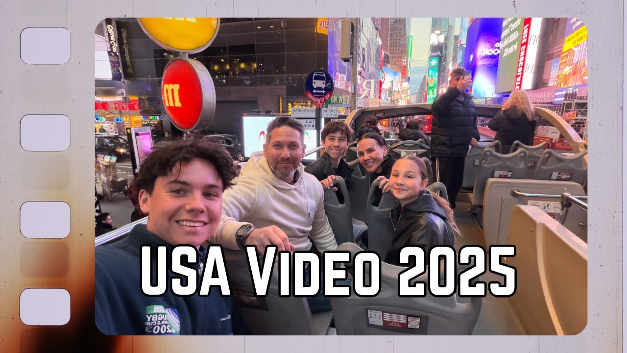 Full Video - Drummond Family Holiday to USA 2025