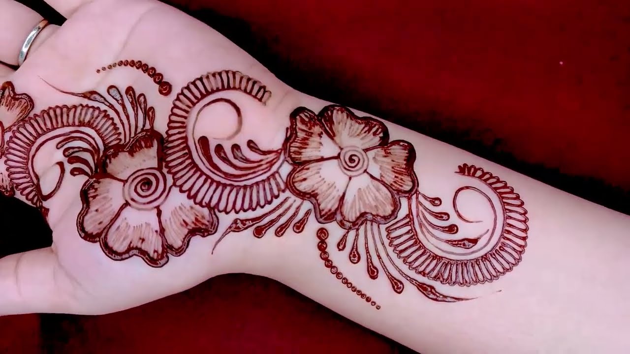 Simple & Beautiful Mehndi Design for Eid | Easy Henna Art for Beginners