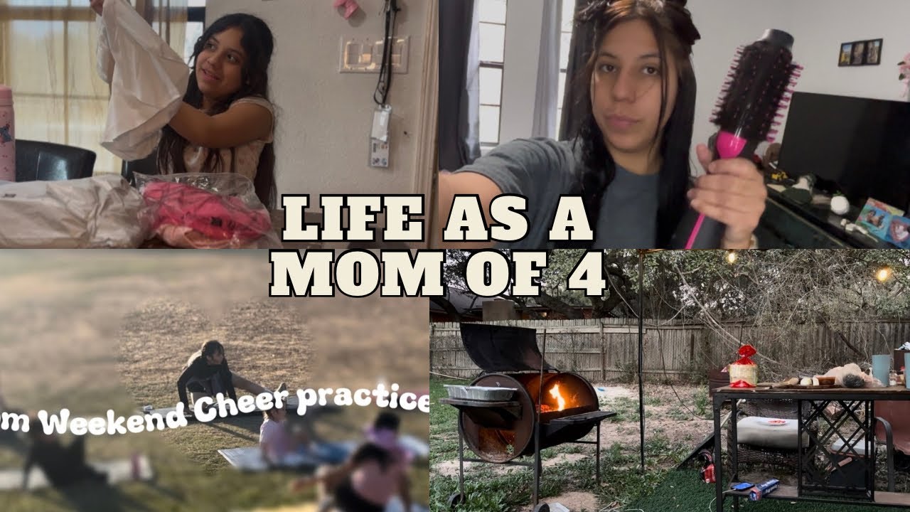 Coffee, Cookouts, & Cheer Practice 🧺 | A Busy & Blessed Week |Realistic Week in my Life as a SAHM. 