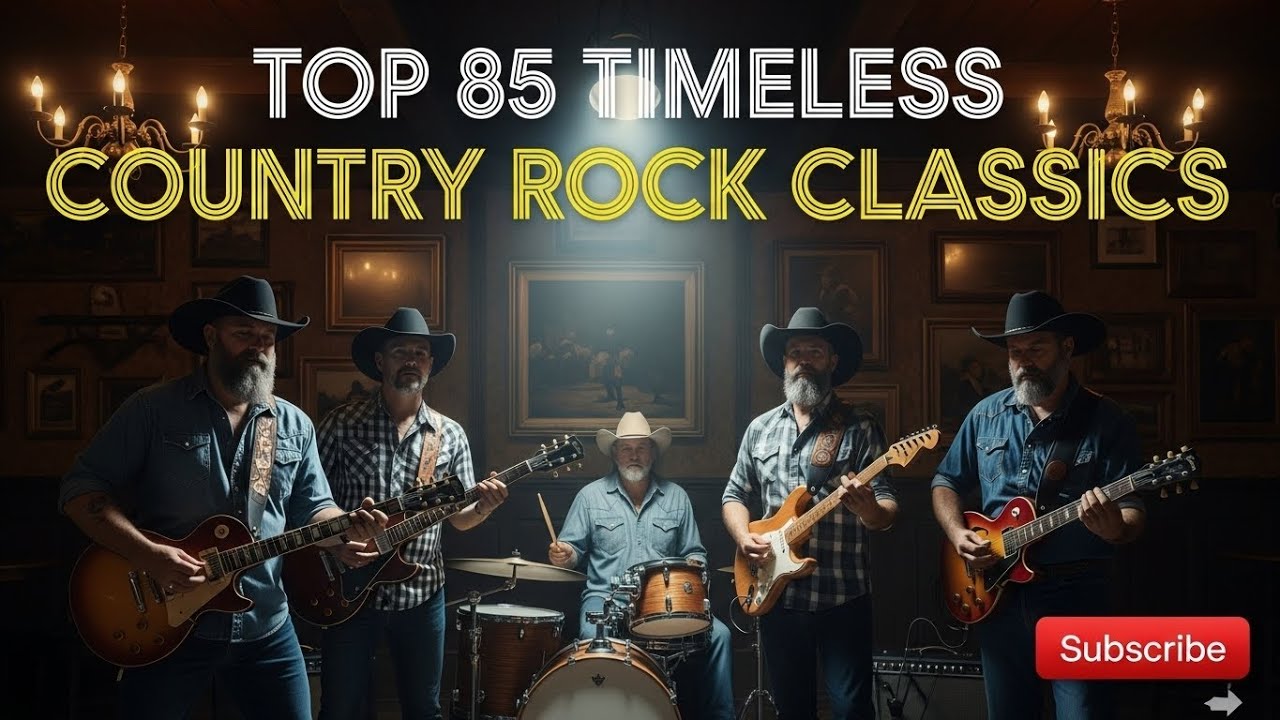 Top 85 Timeless Country Rock Classics | inspired by CCR, Bob Seger, Tom Petty mix6