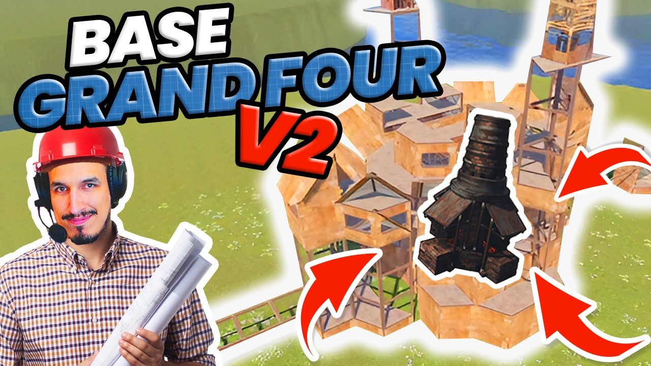 Base avec grand four intégré pour un start très solide !! | Rust Tuto Build