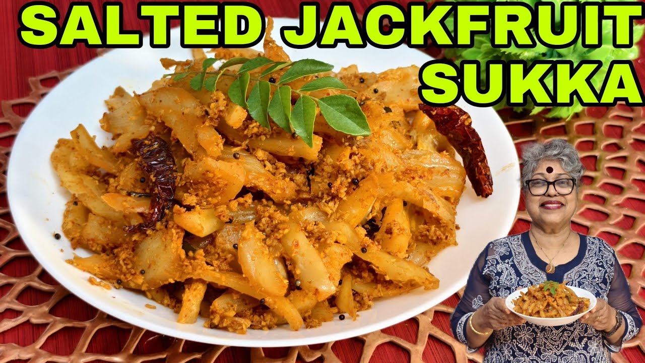 ಮಿಟಾಚೆ ಗರೆ ಸುಕೆo| Uppad Pachir upkari| Salted Jackfruit Sukka#mangaloreanstyle