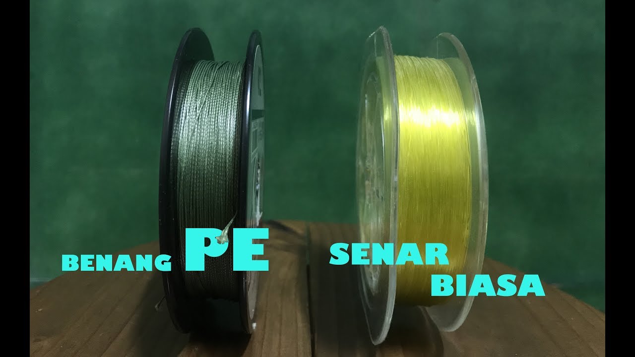 Perbedaan Benang PE dengan Senar Biasa