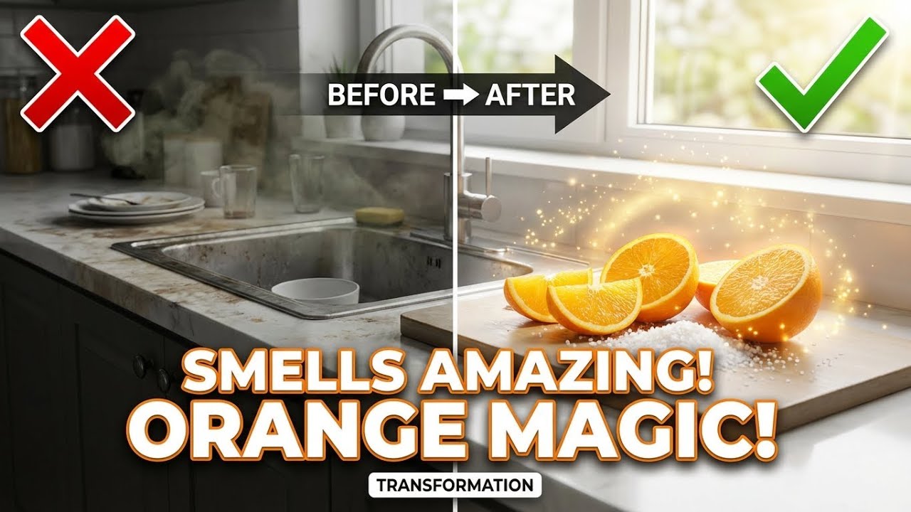 The MAGIC of Orange + Salt — Your Home Will Smell AMAZING