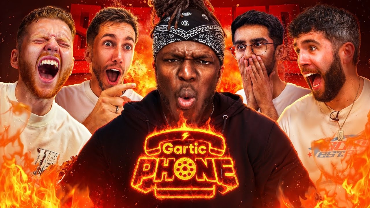 SIDEMEN GARTIC PHONE BUT IT&rsquo;S CHAOS MODE