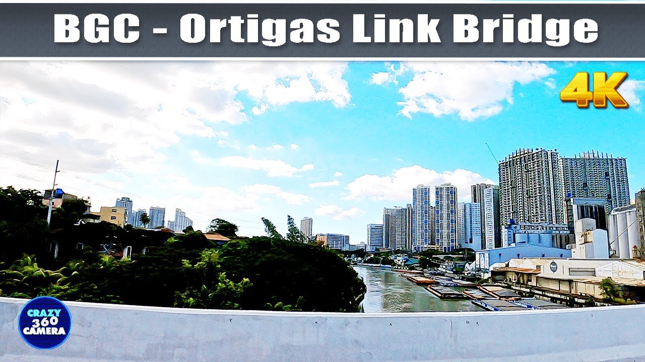 Capitol Commons Pasig to BGC via Kalayaan Bridge(Ortigas Center-BGC Link) | Scenic Drive | 4k