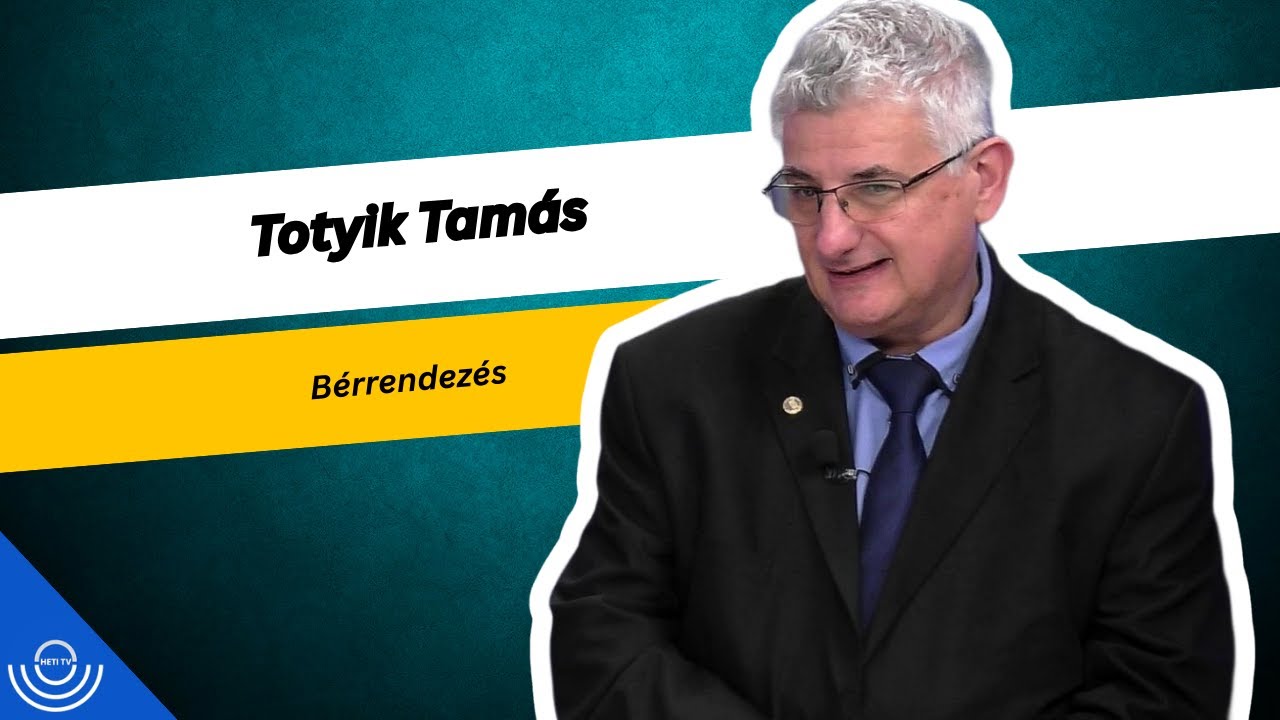 Pirkadat: Totyik Tam&aacute;s - B&eacute;rrendez&eacute;s