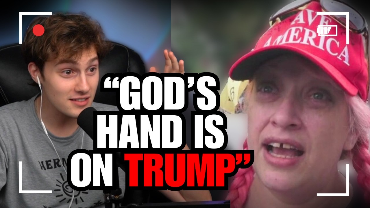 Леди из MAGA сходит с ума, думая, что у Трампа есть БОЖЕСТВЕННАЯ МИССИЯ